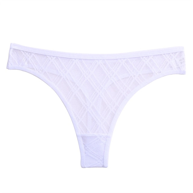 Transparent Panties Low Waist Briefs Mesh Thongs Floral Lace Underwear Hollow Out Lingerie The Clothing Company Sydney