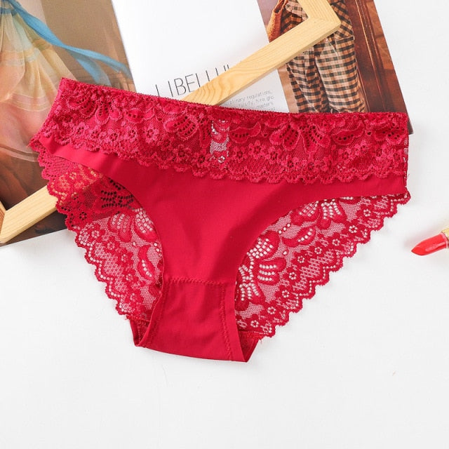 3 Pack Lace Underwear Panties Set Intimate Lingerie Cotton Briefs Transparent Undies The Clothing Company Sydney