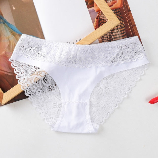 3 Pack Lace Underwear Panties Set Intimate Lingerie Cotton Briefs Transparent Undies The Clothing Company Sydney