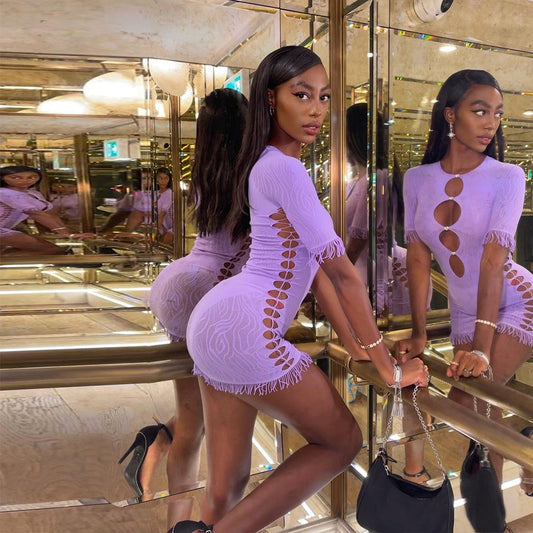 Cut Out Zebra Mesh Transparent Mini Beach Holiday Party Club Bodycon Pencil Dress The Clothing Company Sydney