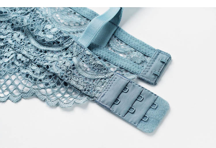 2 Piece underwear Set Lingerie Push Up Brassiere Ultra-thin Lace Bra Set Transparent Panties For Bralette sets The Clothing Company Sydney