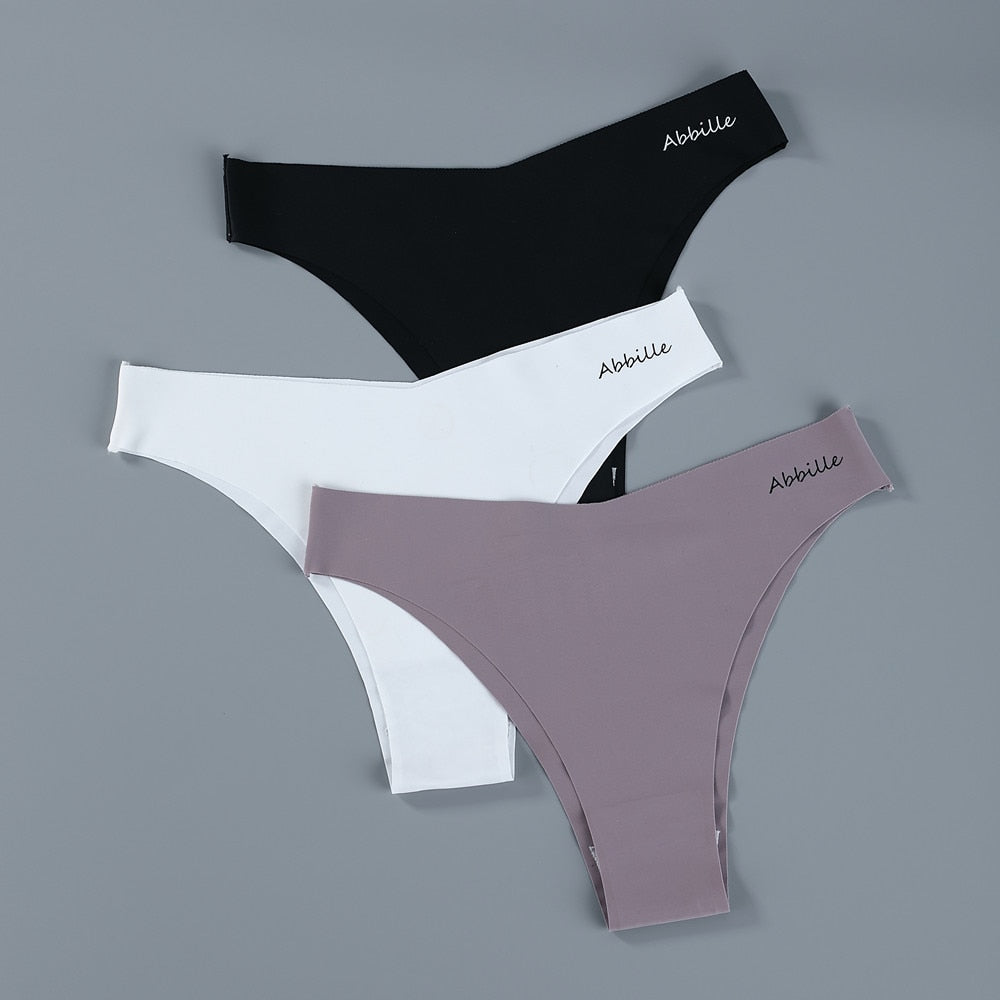3 pack Seamless Ice Silk Panties Solid Colors Breathable Pantys Underwear Lingerie Hollow Out Briefs The Clothing Company Sydney