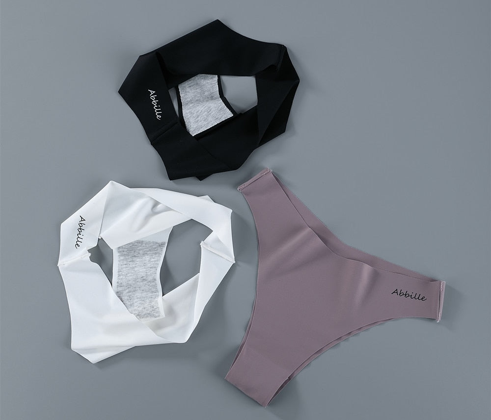 3 pack Seamless Ice Silk Panties Solid Colors Breathable Pantys Underwear Lingerie Hollow Out Briefs The Clothing Company Sydney