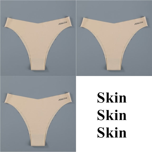 3 pack Seamless Ice Silk Panties Solid Colors Breathable Pantys Underwear Lingerie Hollow Out Briefs The Clothing Company Sydney