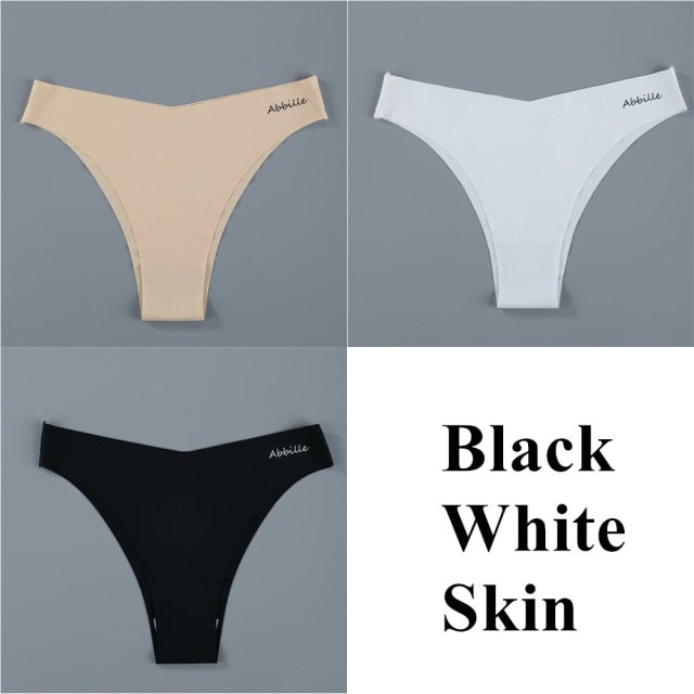 3 pack Seamless Ice Silk Panties Solid Colors Breathable Pantys Underwear Lingerie Hollow Out Briefs The Clothing Company Sydney