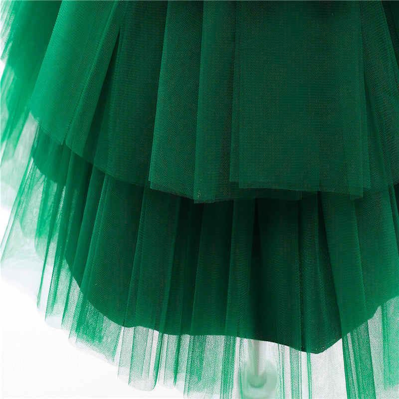 Girls Kids Summer Sleeveless Wedding Sequin Bow Children Lace Smash Tutu Princess Dress The Clothing Company Sydney