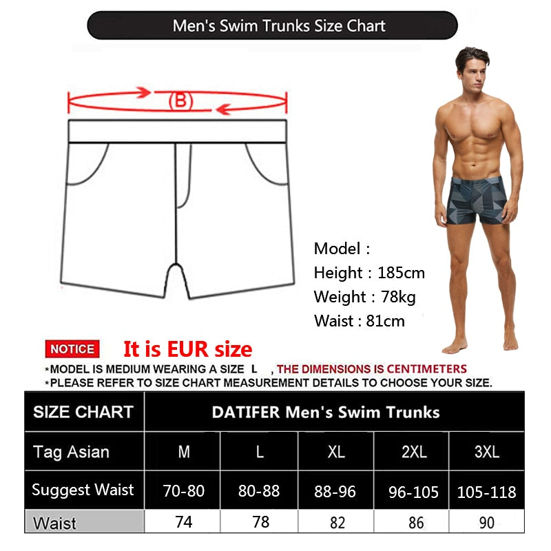 Men's Swim Trunks Hot Breathable Swimwear Swimsuits Boxer Briefs Beach Shorts The Clothing Company Sydney