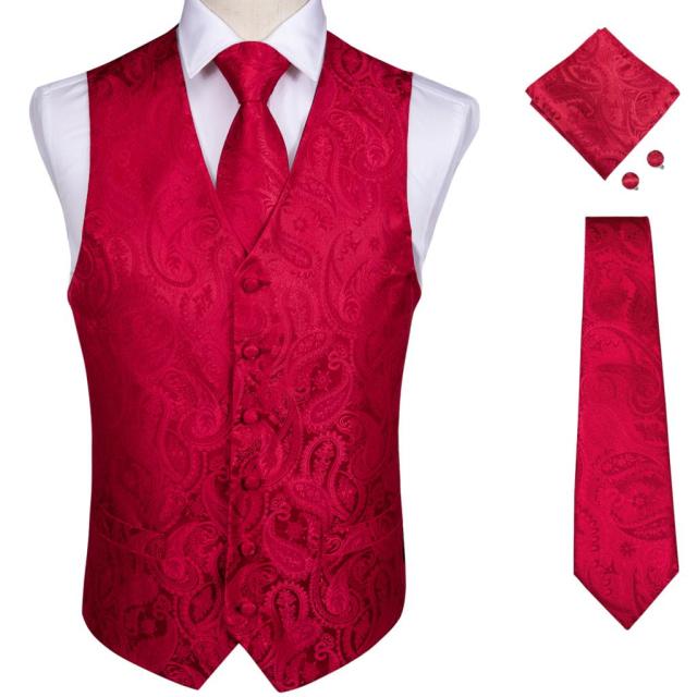 5 Piece Vests Slim Fit Mens Wedding Suit Casual Sleeveless Formal Business Waistcoat Hanky Necktie Bow Tie Set The Clothing Company Sydney