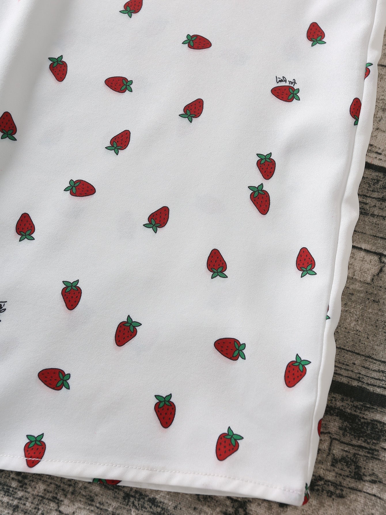 Strawberry Print White Chiffon Spaghetti Strap Vintage Boho Summer Beach Maxi Dress Sleeveless Sundress The Clothing Company Sydney
