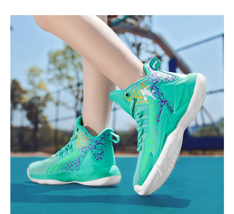 Boys Girls Basketball Unisex Children Sports Soft Non-Slip Kids Sneakers Outdoor Trainer Basketball Shoes The Clothing Company Sydney