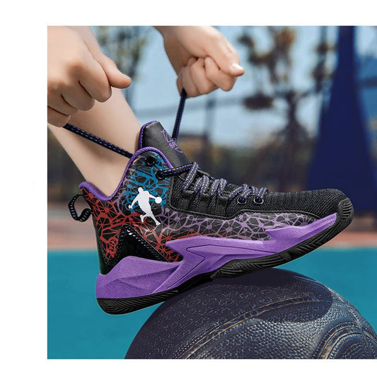 Boys Girls Basketball Unisex Children Sports Soft Non-Slip Kids Sneakers Outdoor Trainer Basketball Shoes The Clothing Company Sydney