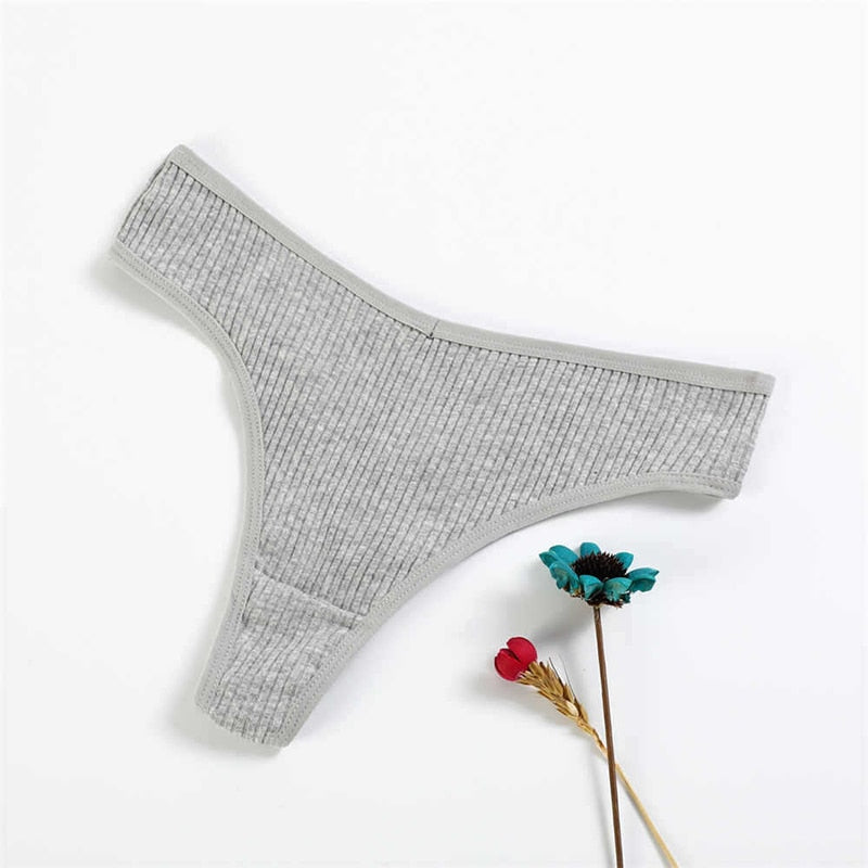 Striped Panties Comfort Cotton Underwear Sports Breathable Thongs Lingerie G-Strings Underpants The Clothing Company Sydney