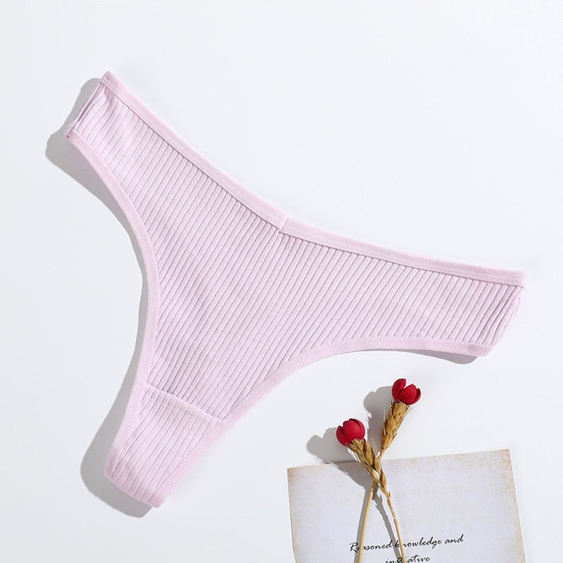 Striped Panties Comfort Cotton Underwear Sports Breathable Thongs Lingerie G-Strings Underpants The Clothing Company Sydney