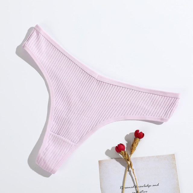 Striped Panties Comfort Cotton Underwear Sports Breathable Thongs Lingerie G-Strings Underpants The Clothing Company Sydney