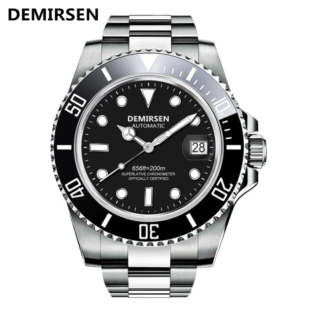 Luxury Automatic Watch Sport Stainless Steel Sapphire Glass Luminous Mechanical Men Ladies Wristwatch The Clothing Company Sydney