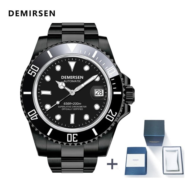 Luxury Automatic Watch Sport Stainless Steel Sapphire Glass Luminous Mechanical Men Ladies Wristwatch The Clothing Company Sydney