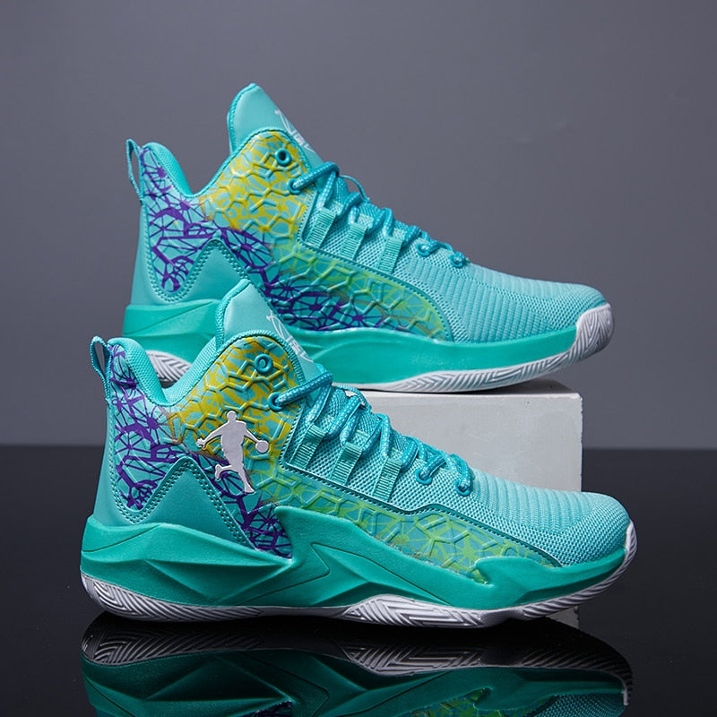 Autumn Winter High Top Men Basketball Unisex Mesh Sneakers Women Sports Shoes Kids Gym Training Athletic Ankle Boots The Clothing Company Sydney