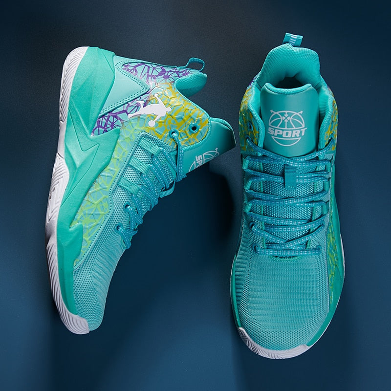 Autumn Winter High Top Men Basketball Unisex Mesh Sneakers Women Sports Shoes Kids Gym Training Athletic Ankle Boots The Clothing Company Sydney