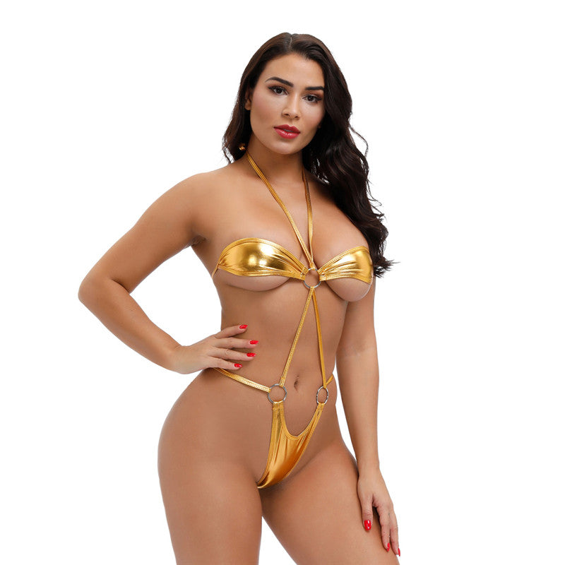 One Piece micro bikini swimsuit bikini Halter String  Micro Monokini Swimwear The Clothing Company Sydney