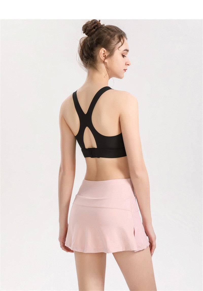 2 In 1 Running Sports Skirts Elastic Loose Quick Dry High Waist Golf Tennis Skorts Gym Yoga Shorts Fitness Sportwear The Clothing Company Sydney