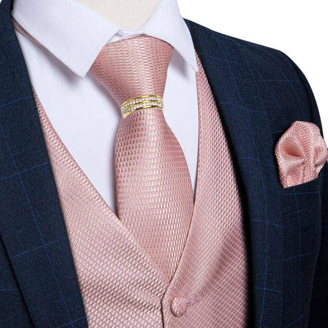 Mens Suit Vest Waistcoat Formal Wedding Groom Sleeveless Vest Hanky Necktie Set The Clothing Company Sydney