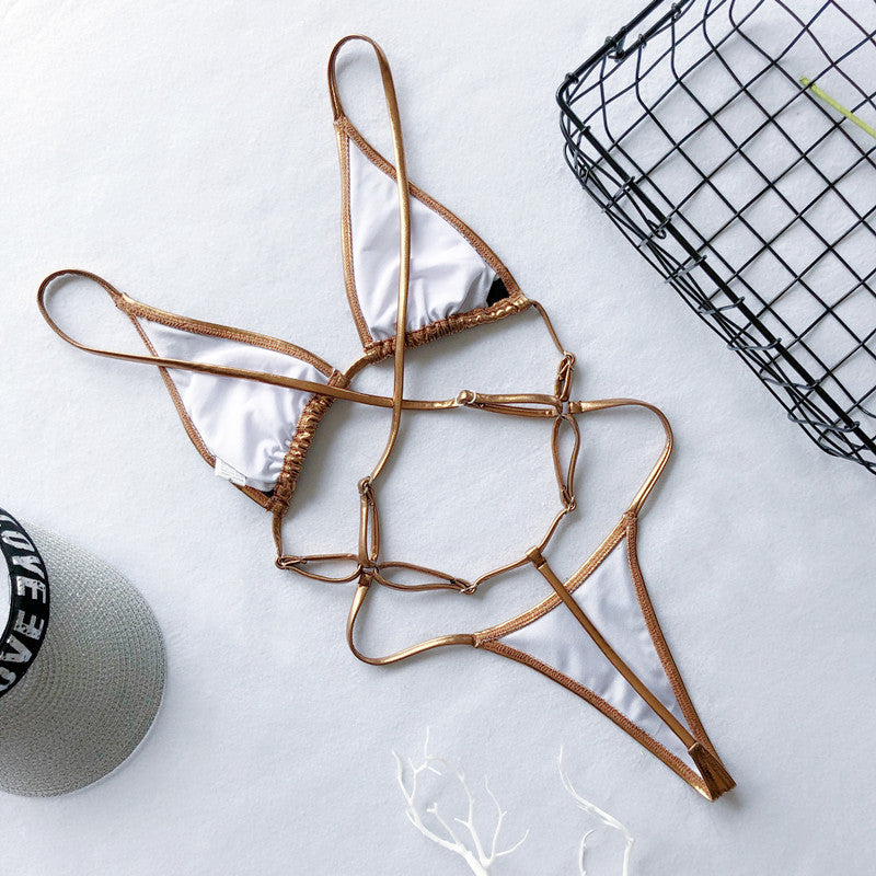 High Cut Out G String Swimwear One Piece Swimsuit Micro Thong Monokini Backless Bathing Suit Swim Wear The Clothing Company Sydney