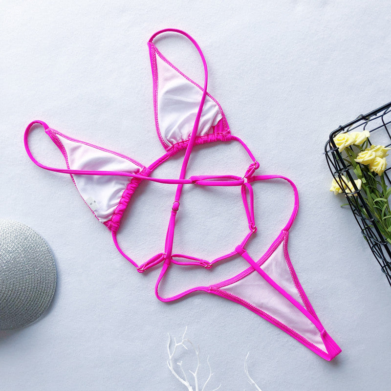 High Cut Out G String Swimwear One Piece Swimsuit Micro Thong Monokini Backless Bathing Suit Swim Wear The Clothing Company Sydney