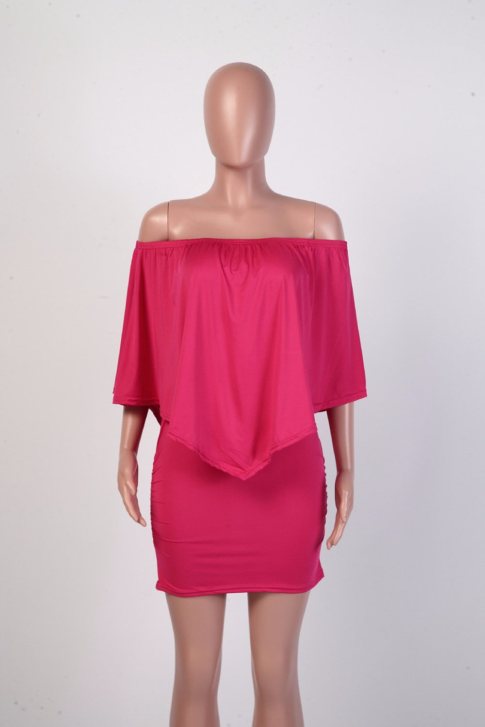 Army green Slash Neck Mini Off Shoulder Sexy Beach Casual Dress The Clothing Company Sydney