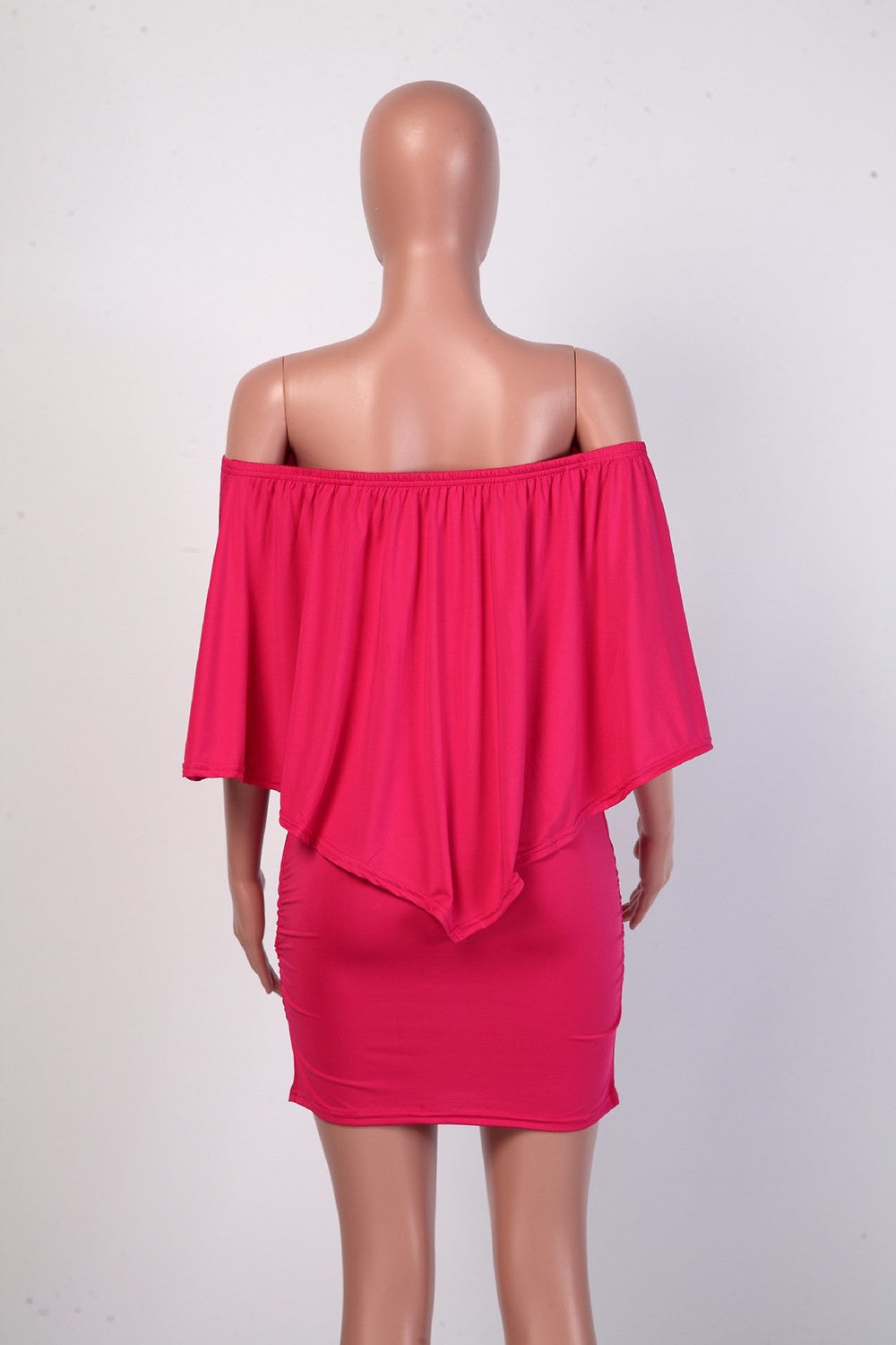 Army green Slash Neck Mini Off Shoulder Sexy Beach Casual Dress The Clothing Company Sydney