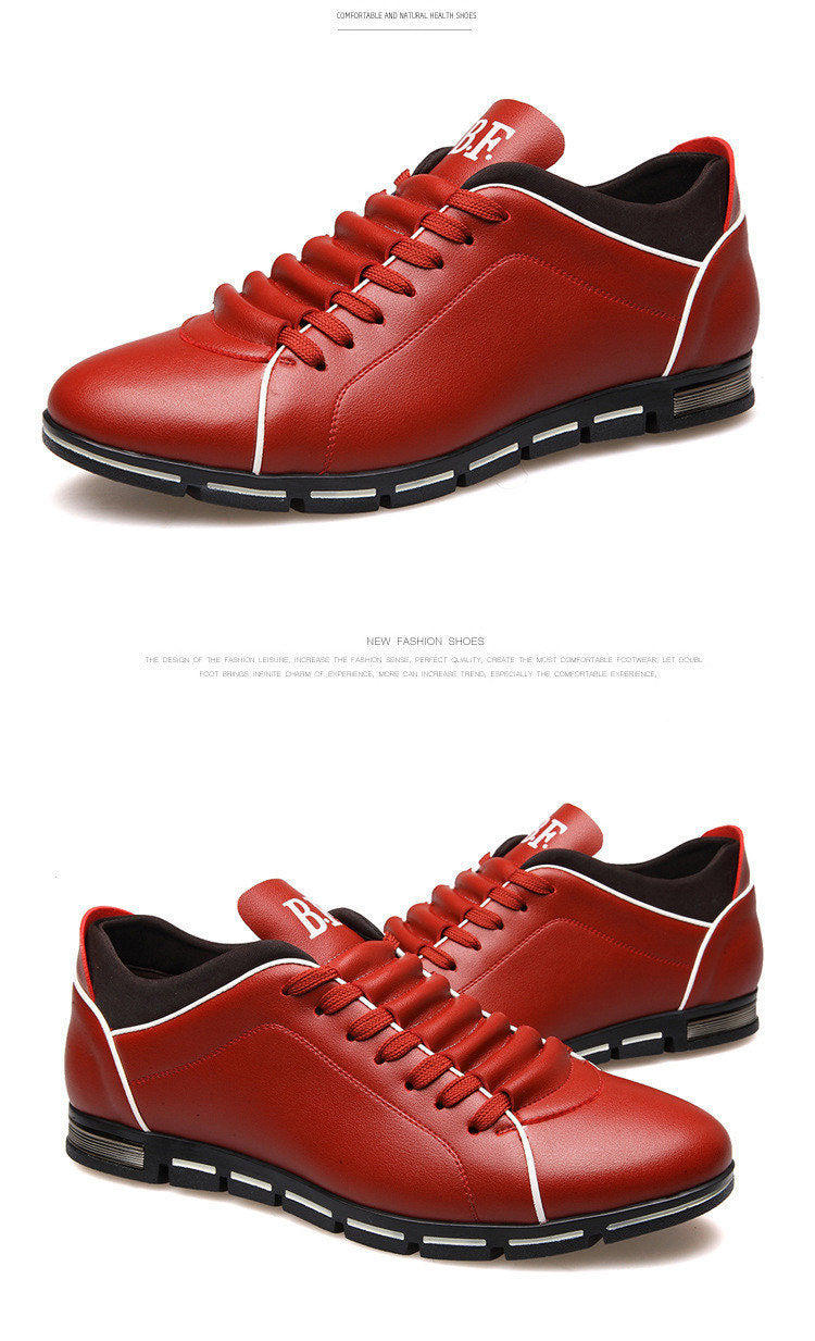 Casual Lace Up Leather Flat Loafer Shoes for Men The Clothing Company Sydney