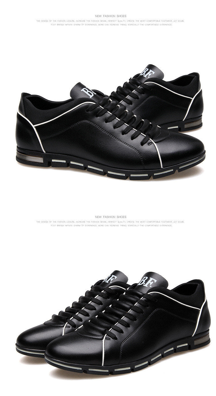 Casual Lace Up Leather Flat Loafer Shoes for Men The Clothing Company Sydney