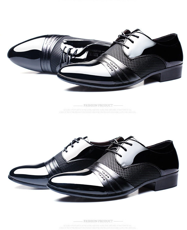Business Flat Black Brown Breathable Low Top Mens Formal Office Shoes The Clothing Company Sydney