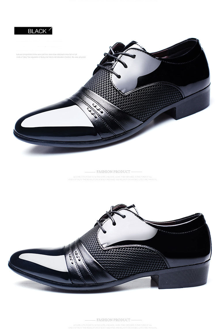 Business Flat Black Brown Breathable Low Top Mens Formal Office Shoes The Clothing Company Sydney