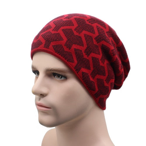 Unisex Winter Beanies Knitted Hat Fashion Caps Warm Baggy Skullies Balaclava Bonnet Beanie The Clothing Company Sydney