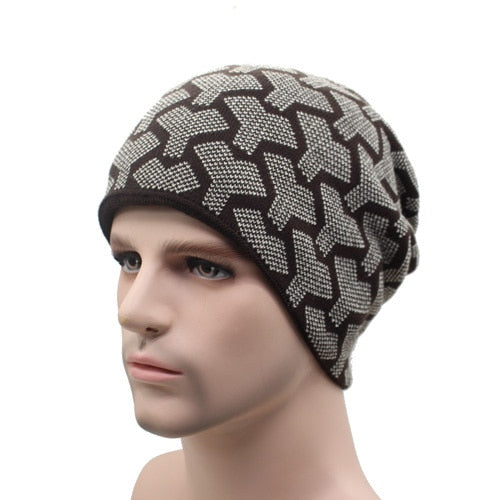 Unisex Winter Beanies Knitted Hat Fashion Caps Warm Baggy Skullies Balaclava Bonnet Beanie The Clothing Company Sydney