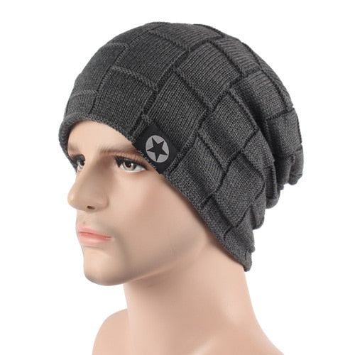 Winter Knit Hat Skullies Beanies Winter Hats For Men Women Beanie Warm Baggy Bonnet Fashion Cap Hat The Clothing Company Sydney