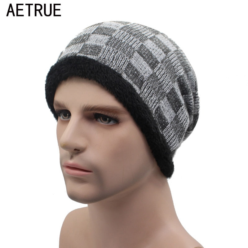 Winter Beanie Hat Men Women Bonnet Caps Warm Baggy Mask Brand Cap Skullies Beanies Mens Knitted Hat The Clothing Company Sydney