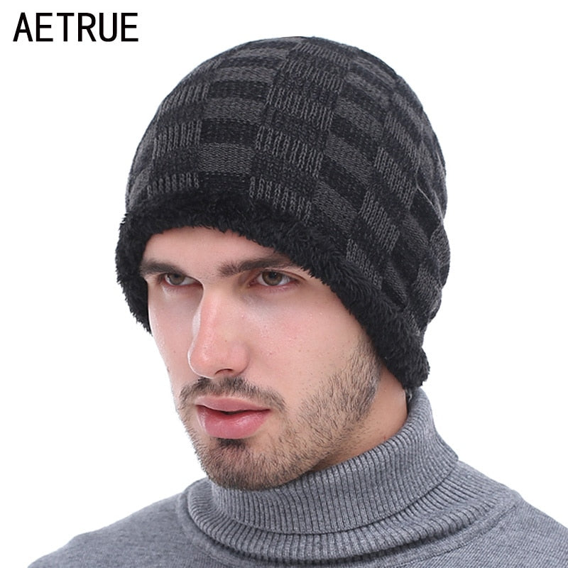 Winter Beanie Hat Men Women Bonnet Caps Warm Baggy Mask Brand Cap Skullies Beanies Mens Knitted Hat The Clothing Company Sydney