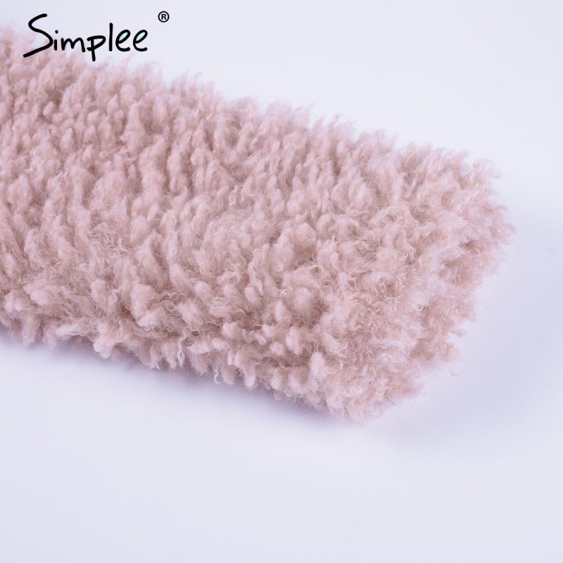 Faux Fur Trendy Streetwear Autumn Winter Jacket Coat (Plus Size) The Clothing Company Sydney