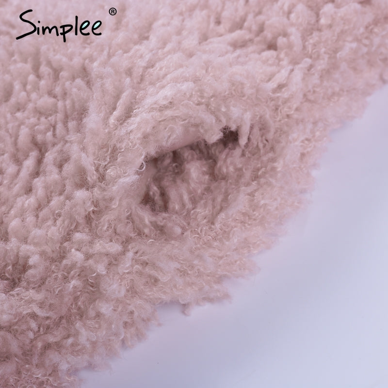 Faux Fur Trendy Streetwear Autumn Winter Jacket Coat (Plus Size) The Clothing Company Sydney