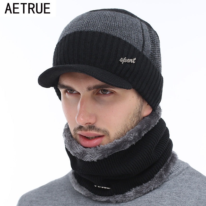 2 Piece Wool Beanie Cap and Scarf The Clothing Company Sydney