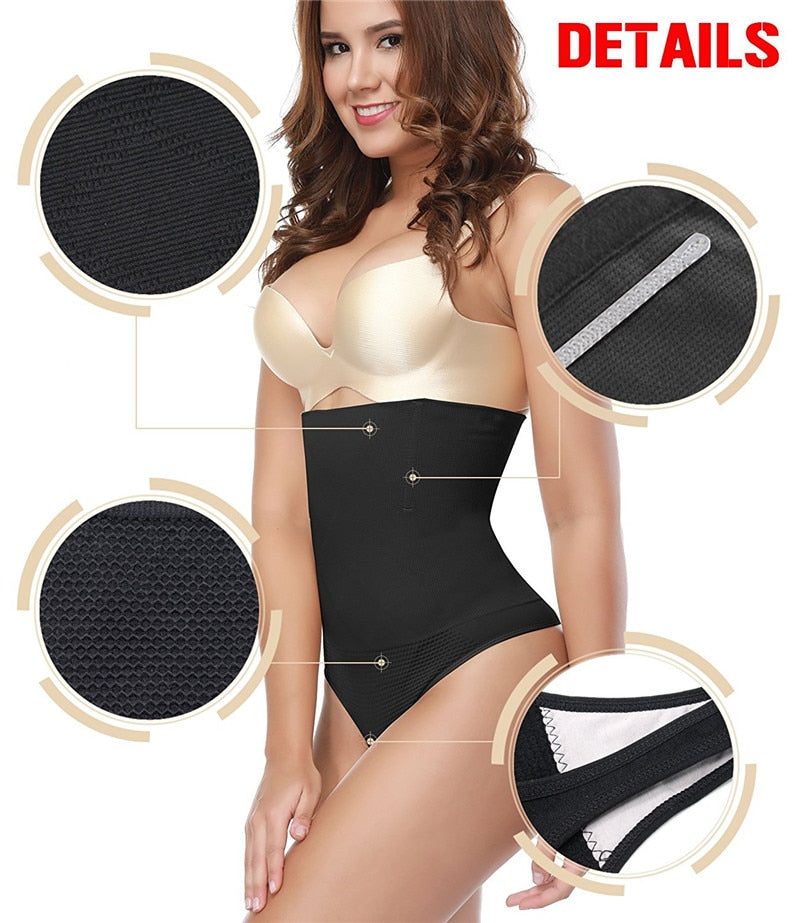Butt Lifter Tummy Control Panties G-string Thong Body Shaper High Waist Trainer Shapewear The Clothing Company Sydney