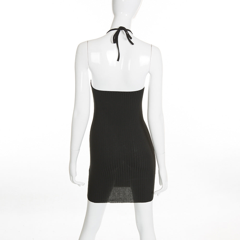 Club Backless Spaghetti Strap Summer Elastic Bodycon Party Mini Dress The Clothing Company Sydney