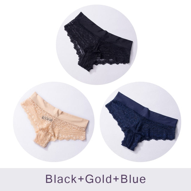 3 Pack Ultra Soft Lace Panties Thongs G Strings Seamless Underwear  Panty Briefs The Clothing Company Sydney