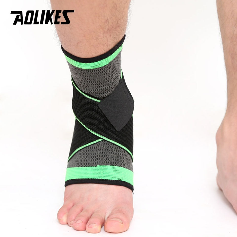 3D Weaving Elastic Nylon Strap Badminton Basketball Football Taekwondo Fitness Heel Protector Ankle Support Brace The Clothing Company Sydney