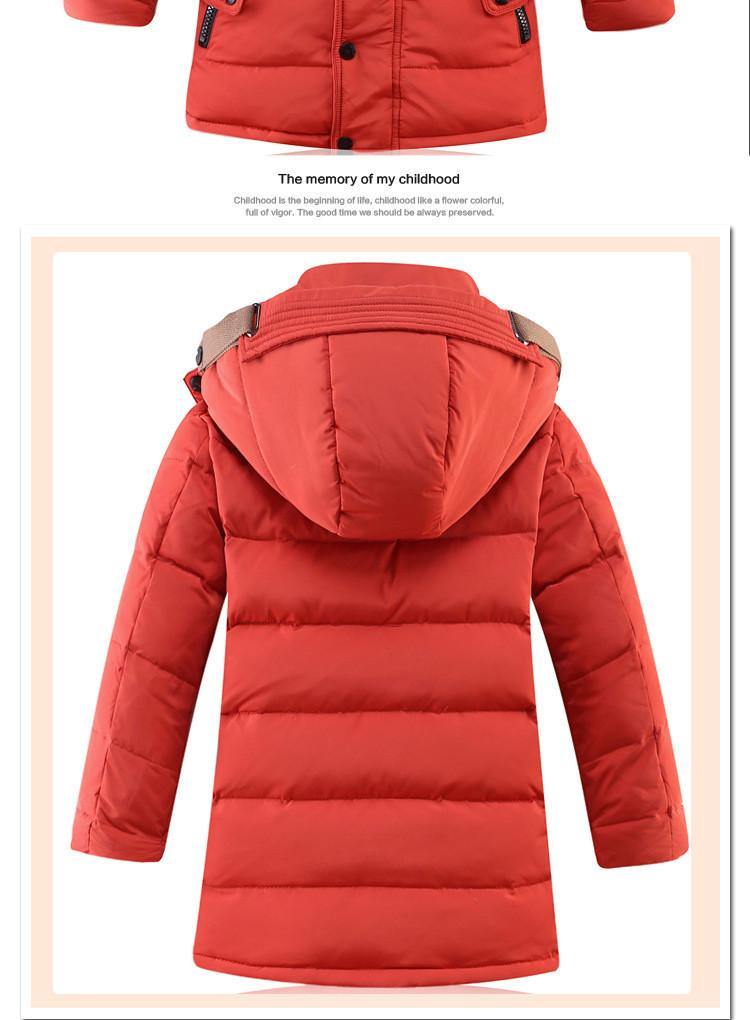 Children's Winter Duck Down Padded Big Boys Warm Winter Down Coat Thickening Outerwear Jacket The Clothing Company Sydney