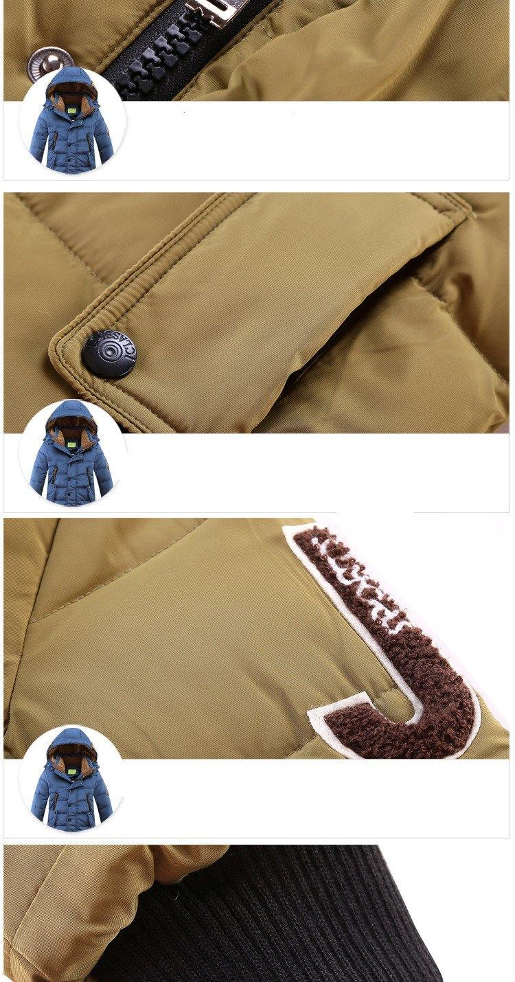 Children's Winter Duck Down Padded Big Boys Warm Winter Down Coat Thickening Outerwear Jacket The Clothing Company Sydney