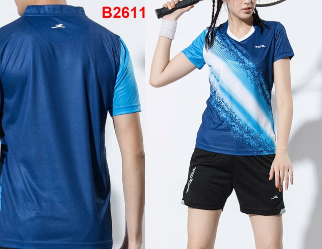 2 Piece Ladies Womens Quick dry Tennis Badminton Tennis Tennis Squash Netball Top Skirt Shorts Set The Clothing Company Sydney