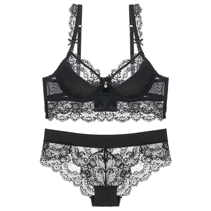2 Piece Lace Padded Bra Brief Lingerie set The Clothing Company Sydney