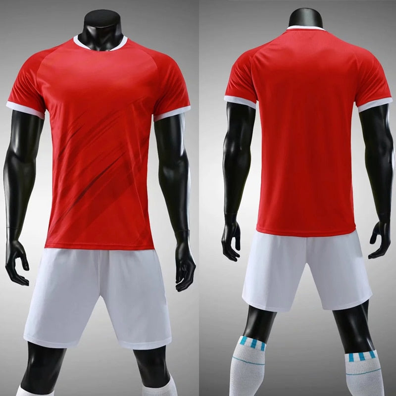 Custom Football Training Uniforms set Adult Soccer Jerseys suits Breathable shirts Short Slim Jerseys The Clothing Company Sydney